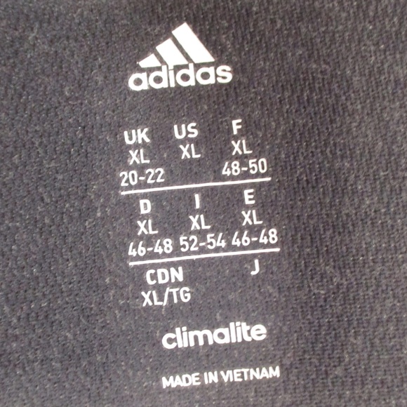 Adidas Shirt Women's XL Heather Gray Silver Performer C-UP‎ Long Sleeve - Picture 4 of 7